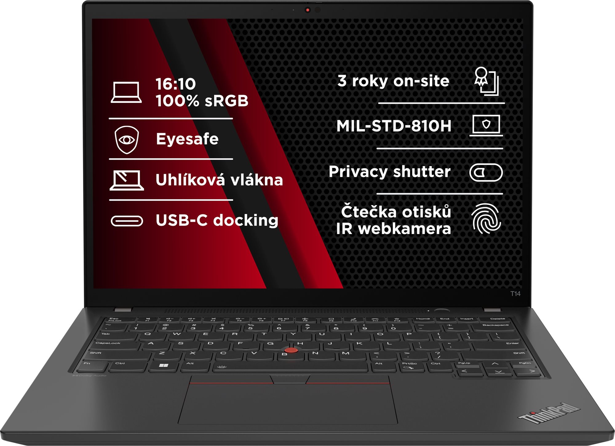 Lenovo ThinkPad T14 Gen 4 Thunder Black Notebook