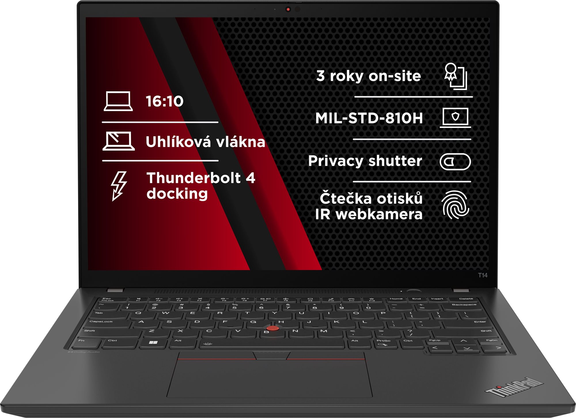Lenovo ThinkPad T14 Gen 4 Thunder Black Notebook