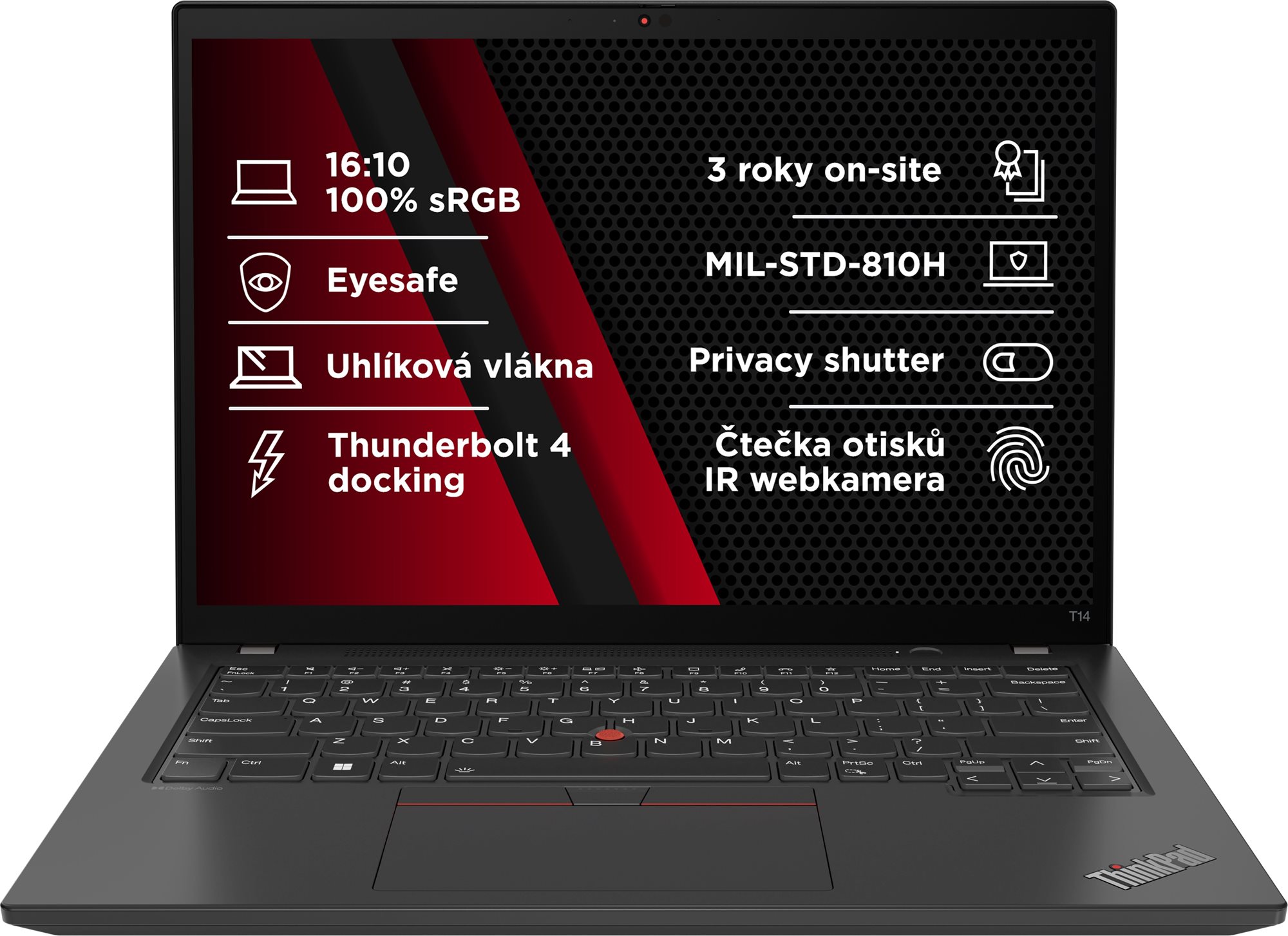 Lenovo ThinkPad T14 Gen 4 Thunder Black Notebook