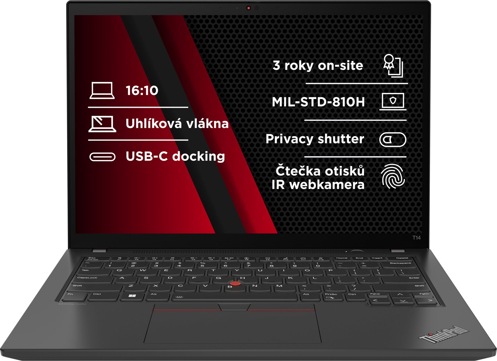 Lenovo ThinkPad T14 Gen 4 Thunder Black Notebook