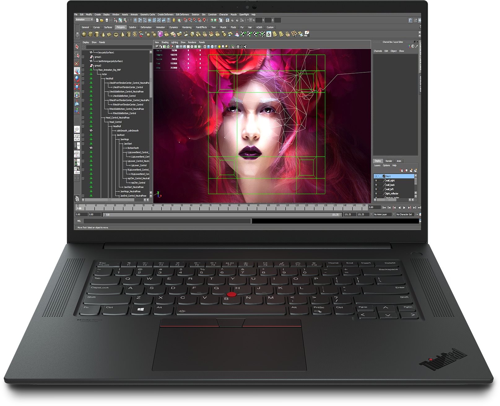 Lenovo ThinkPad P1 Gen 4 (Intel) Black Notebook