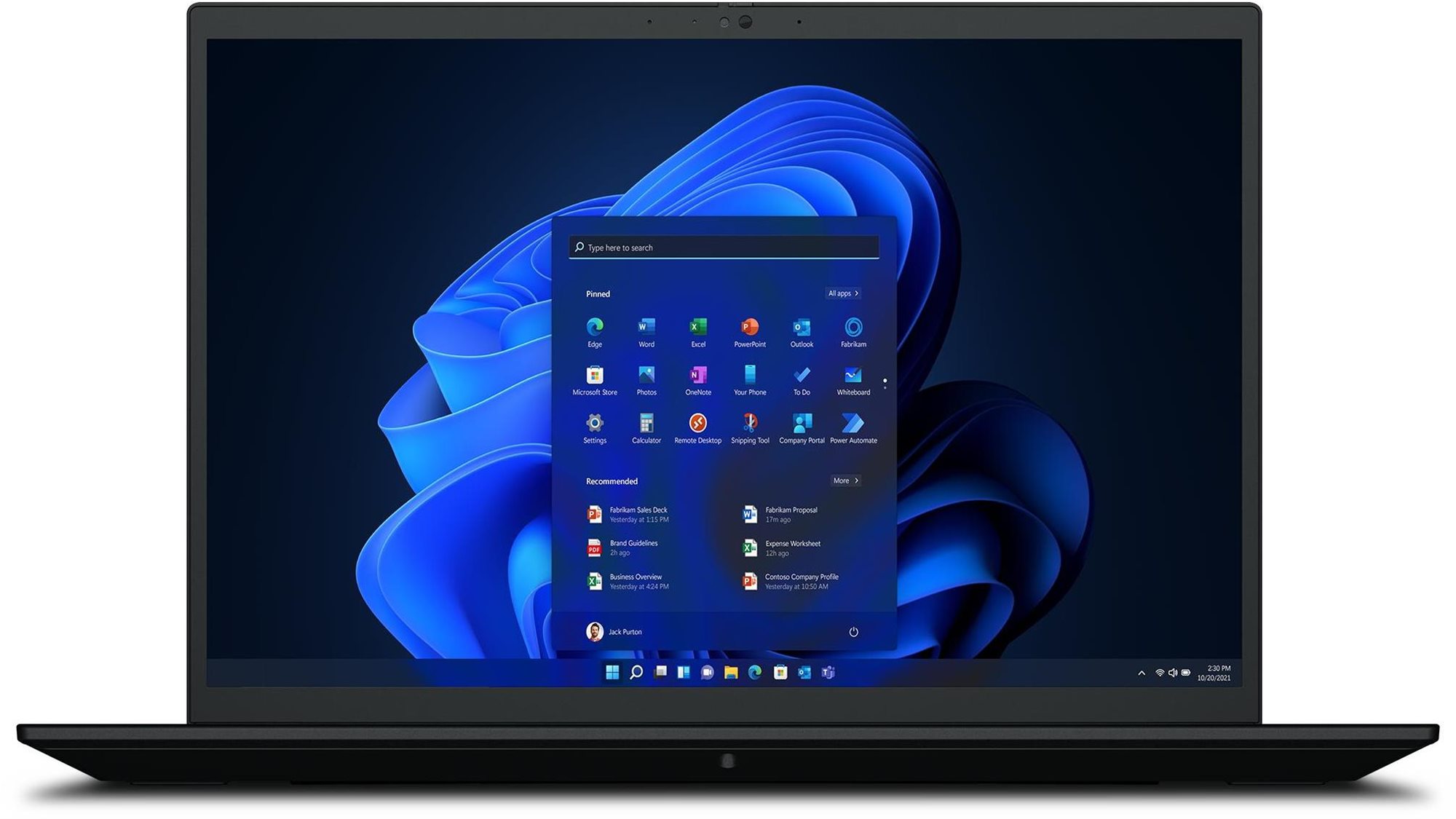 Lenovo ThinkPad P1 Gen 5 Black Notebook