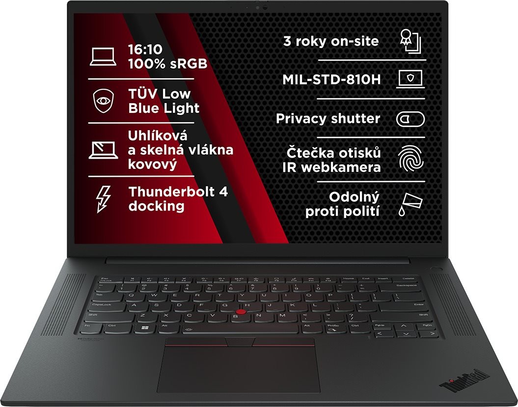Lenovo ThinkPad P1 Gen 6 Black Notebook
