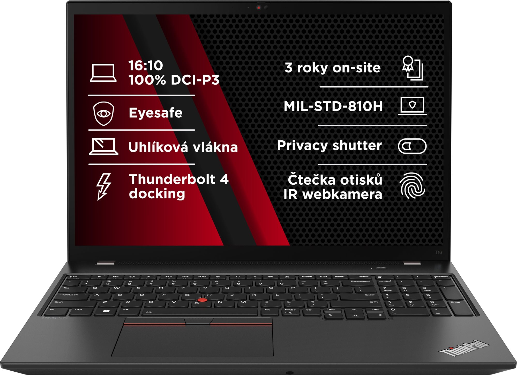 Lenovo ThinkPad T16 Gen 2 Thunder Black Notebook