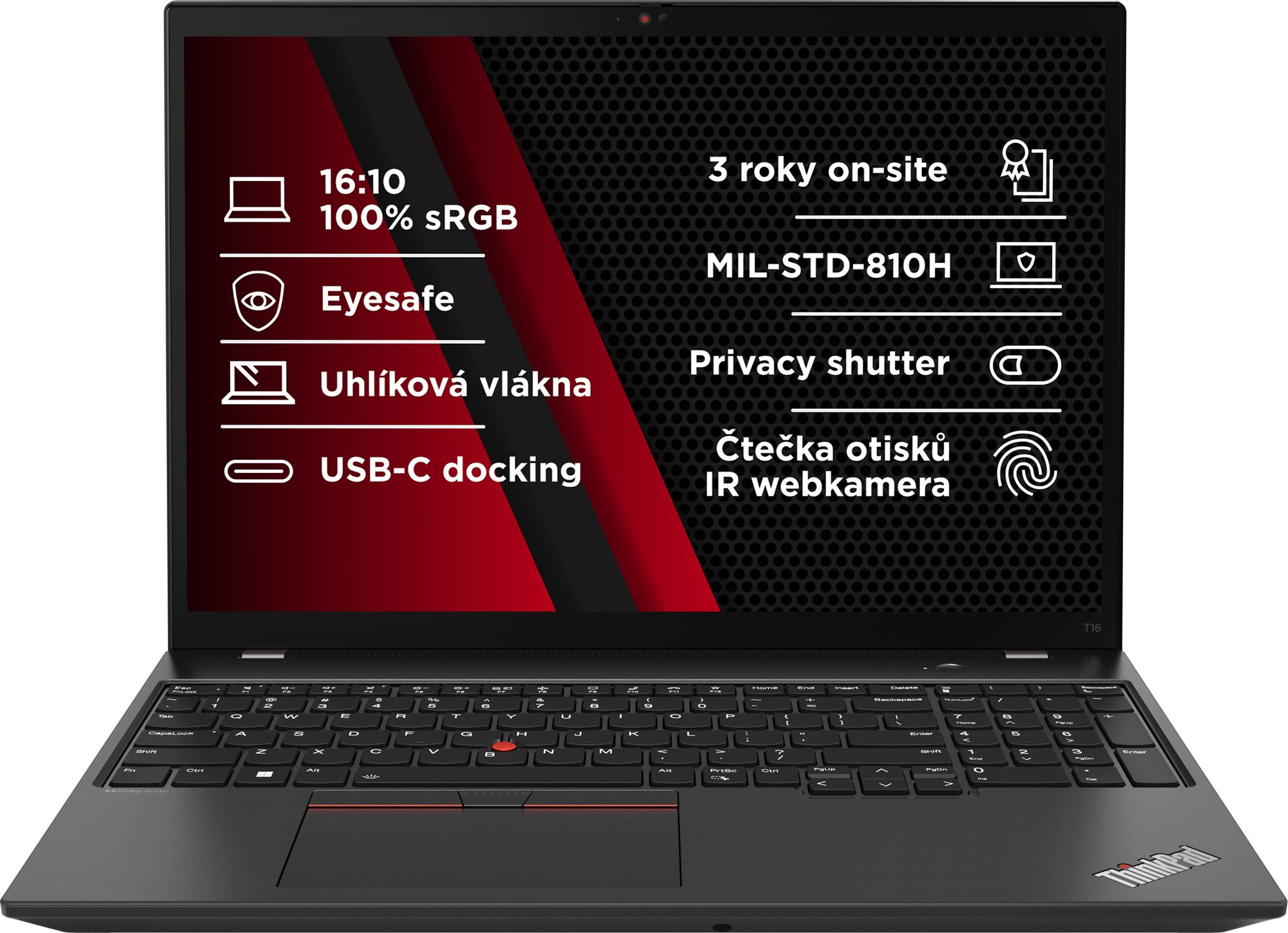 Lenovo ThinkPad T16 Gen 2 Thunder Black Notebook