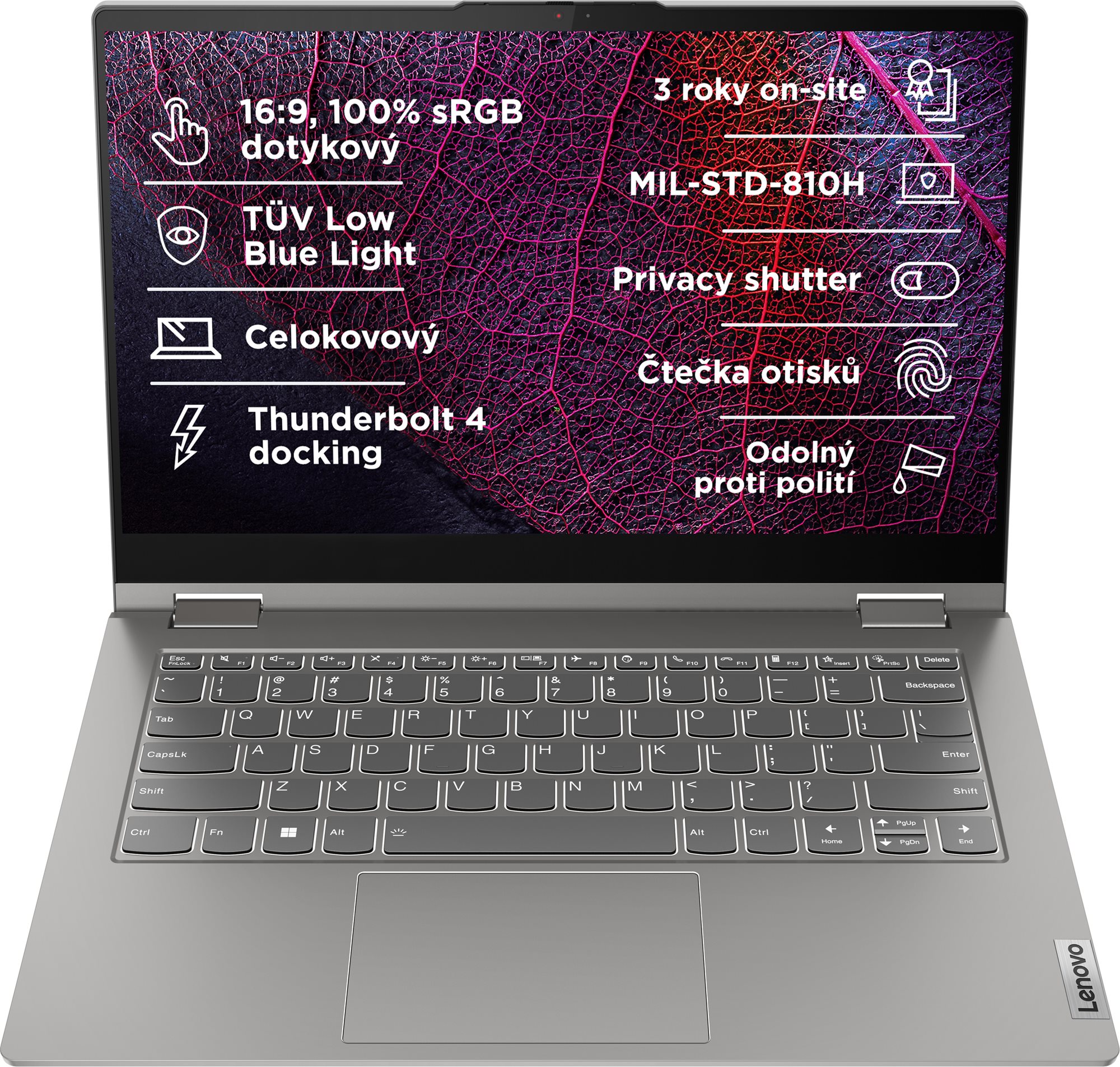 Lenovo ThinkBook 14s Yoga G3 IRU Mineral Grey + aktivny stylus...