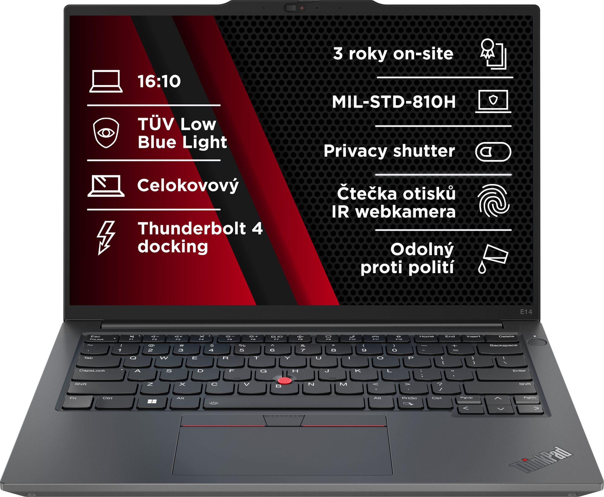 Lenovo ThinkPad E14 Gen 5 Black Notebook