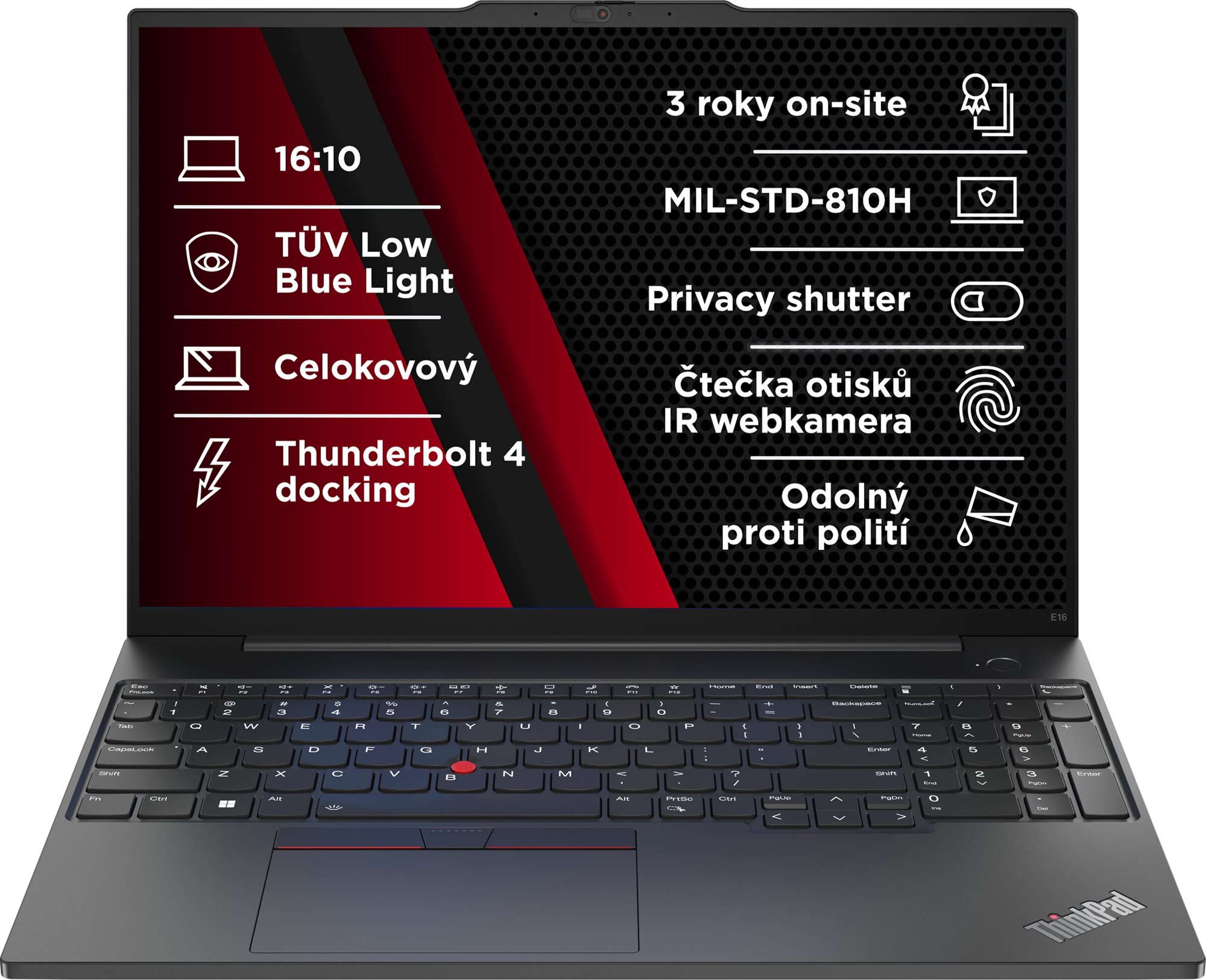 Lenovo ThinkPad E16 Gen 1 Black Notebook