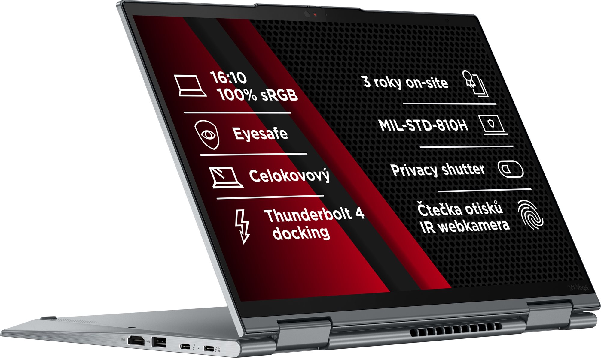 Lenovo ThinkPad X1 Yoga Gen 8 Storm Grey + aktívny stylus Lenovo...