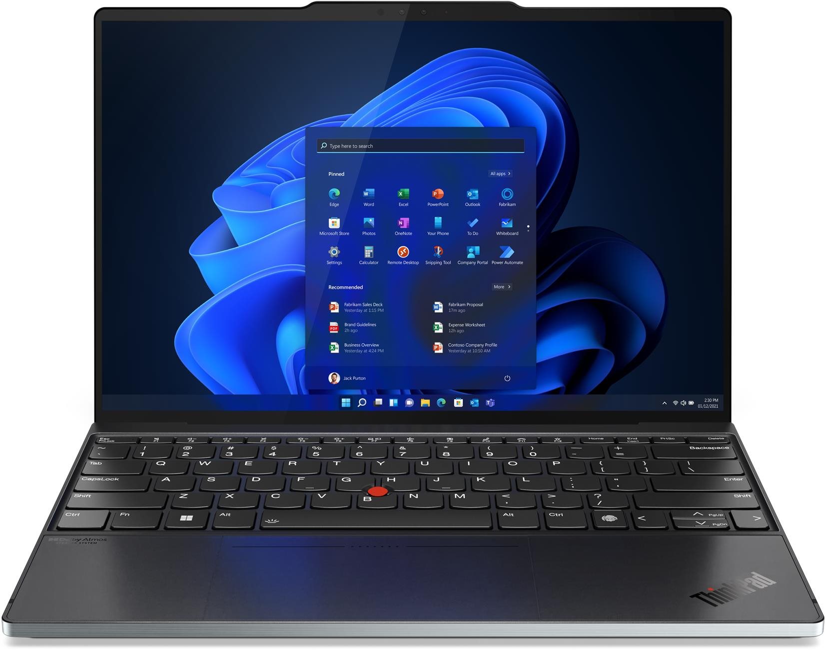 Lenovo ThinkPad Z13 Gen 1 (AMD) Arctic Grey/Black celokovový Notebook