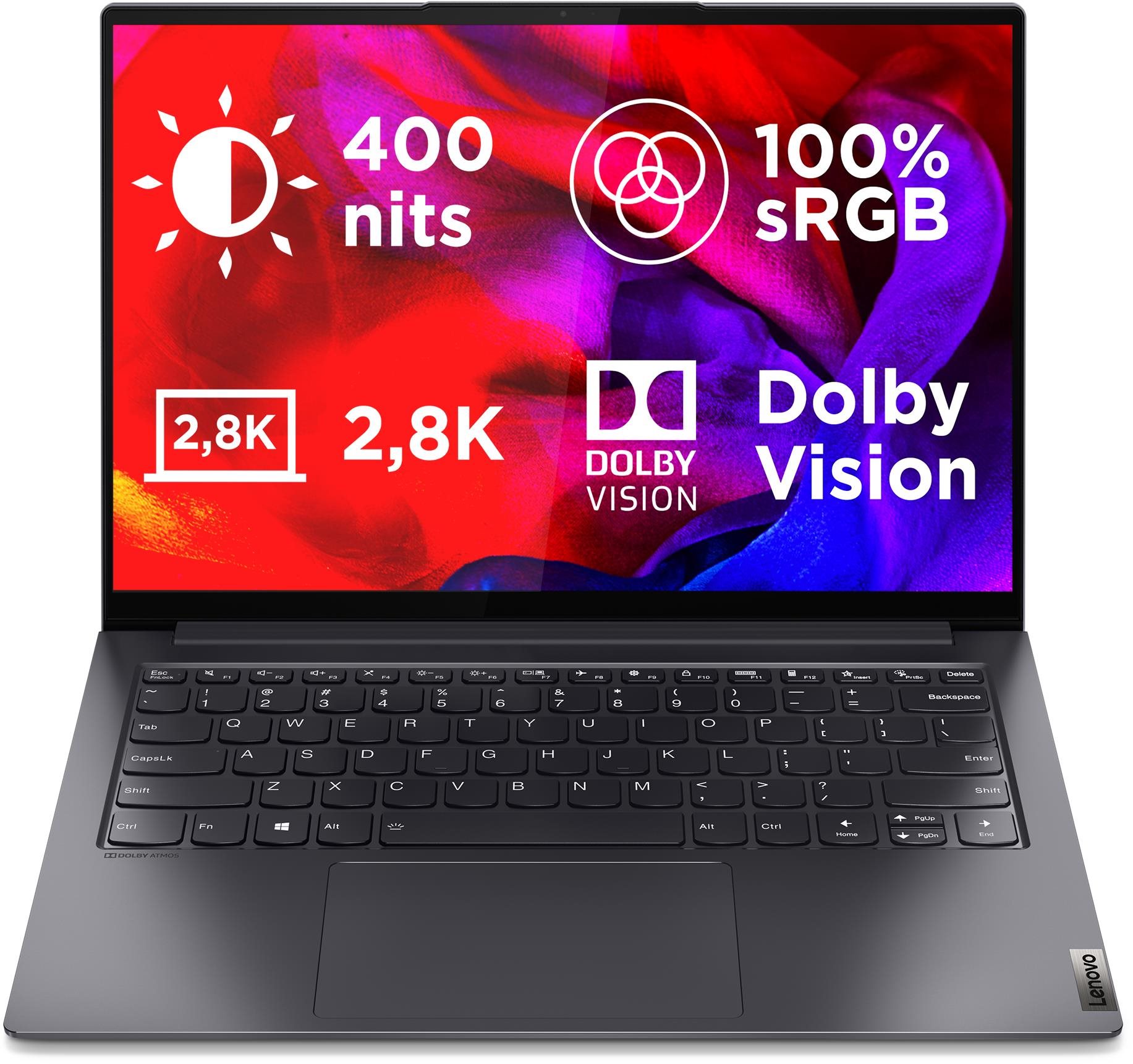 Lenovo Yoga Slim 7 Pro 14ACH5 OLED Slate Grey kovový Notebook