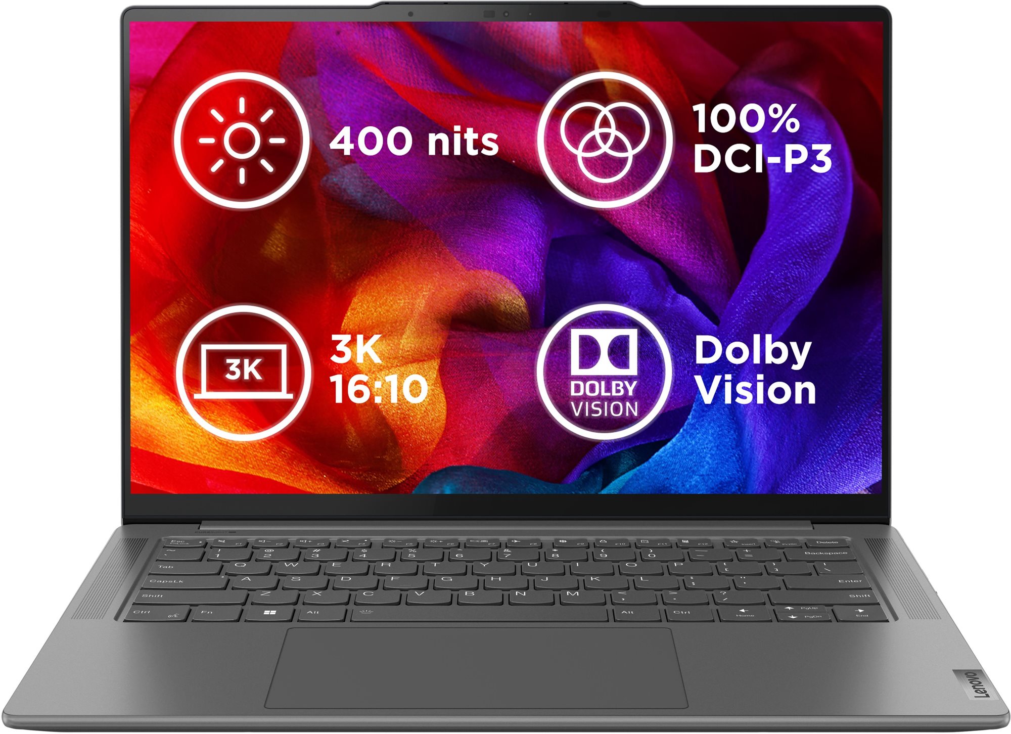 Lenovo Yoga Pro 7 14ARP8 Storm Grey celokovový Notebook