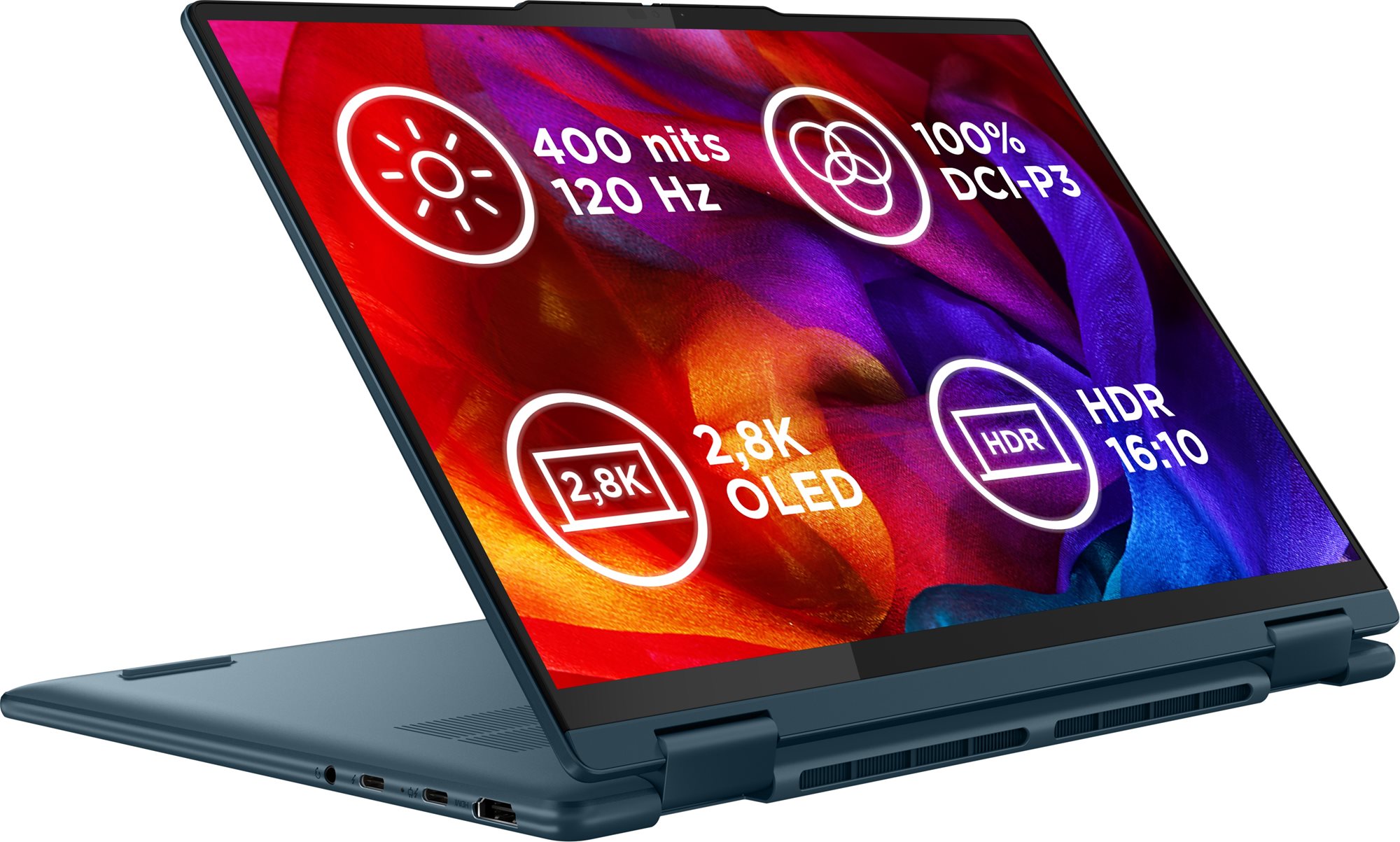 Lenovo Yoga 7 2-in-1 14IML9 Tidal Teal celokovový + myš Lenovo 600...