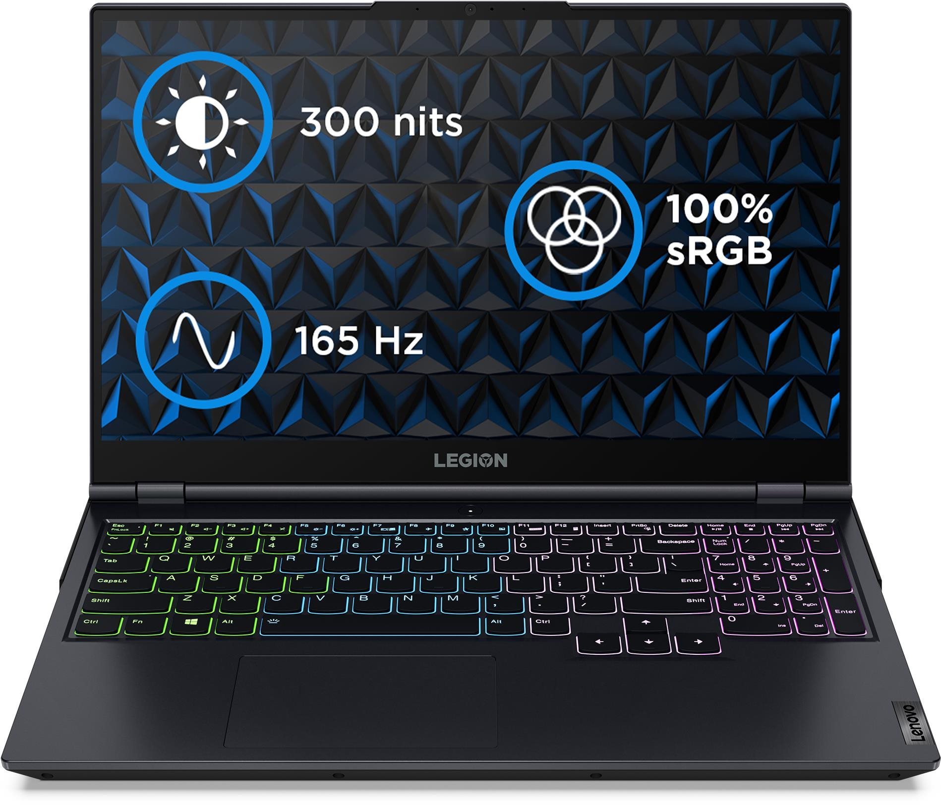 Lenovo Legion 5 15ACH6H Kék Gamer laptop