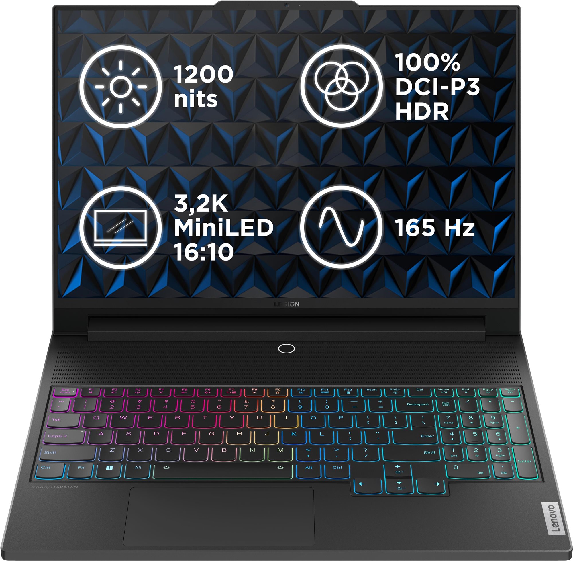 Lenovo Legion 9 16IRX8 Carbon Black celokovový Herný notebook