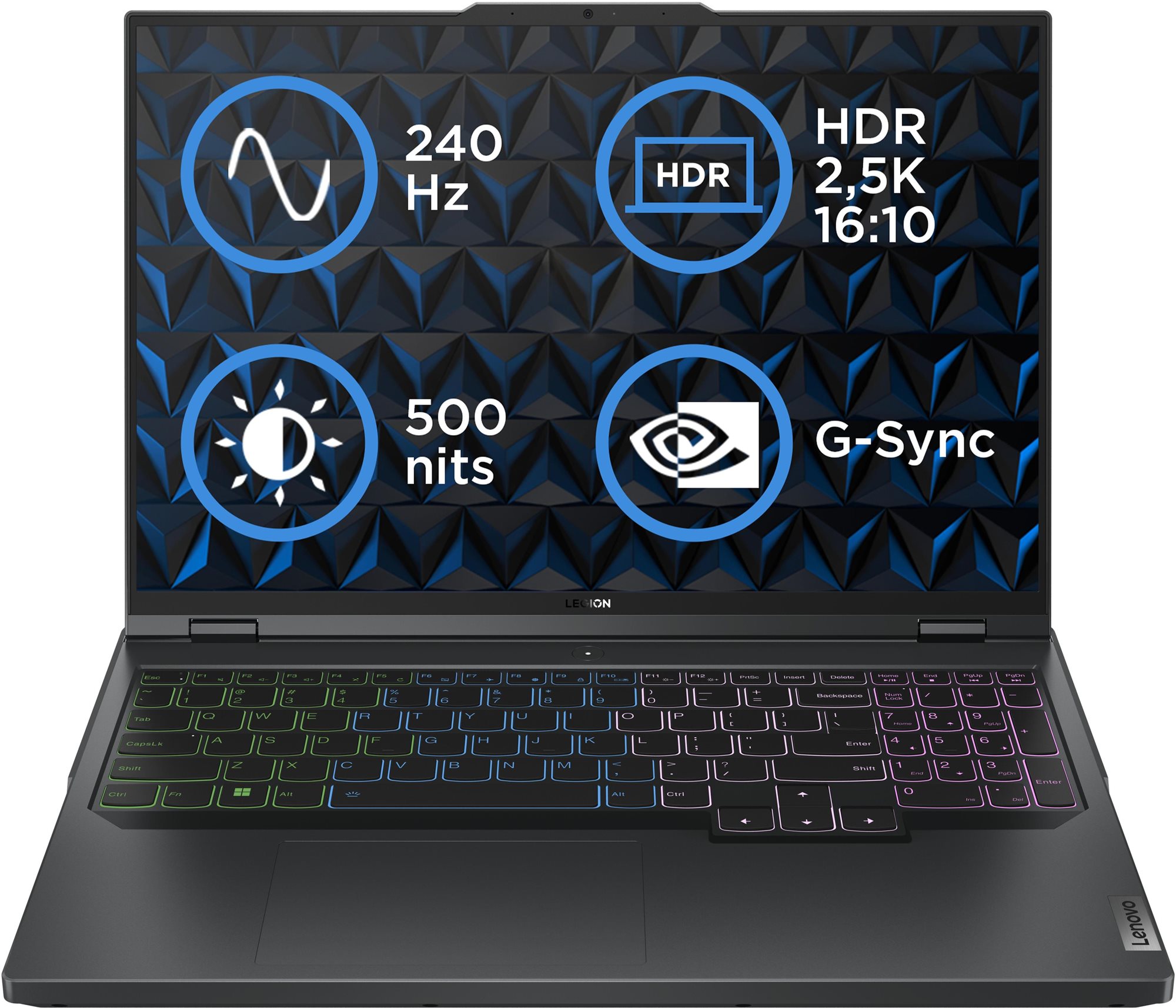Lenovo Legion Pro 5 16IRX8 Onyx Grey kovový Herný notebook
