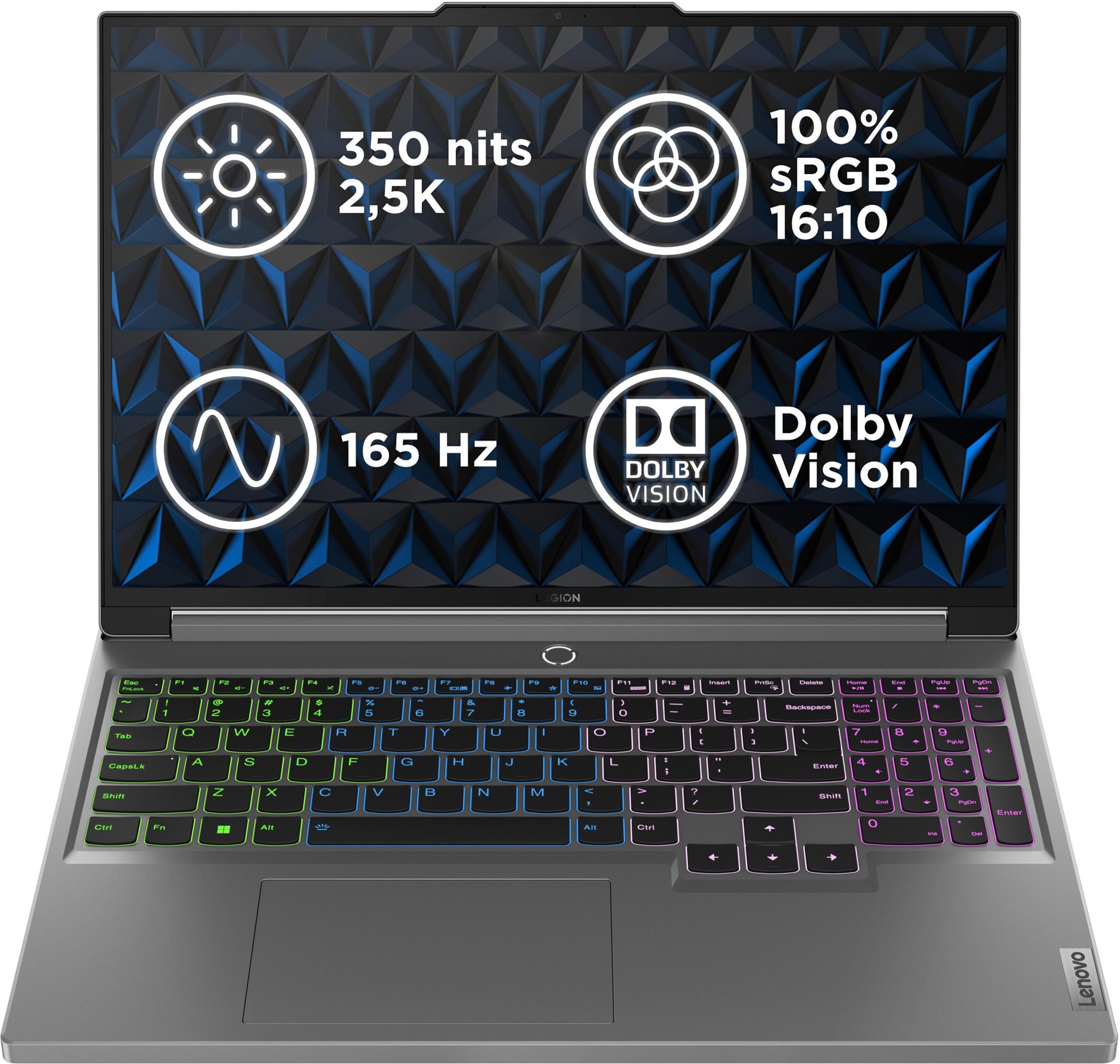 Lenovo Legion 5 16IRX9 Luna Grey kovový + podložka pod myš Herní...