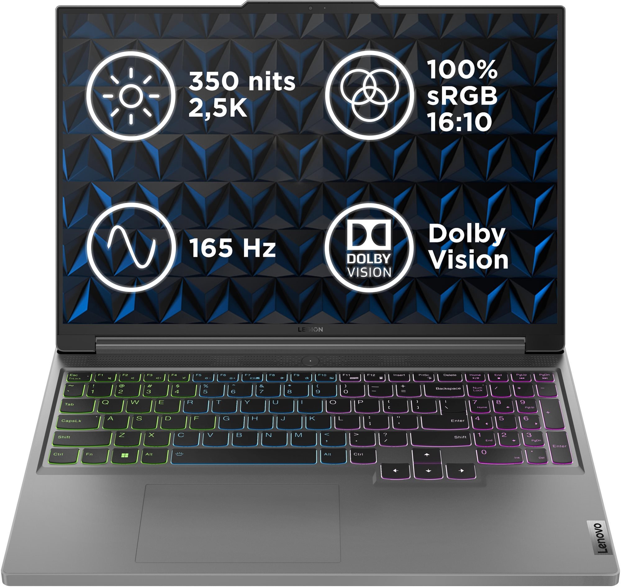 Lenovo Legion Slim 5 16ARP9 kovový + podložka pod myš Herní notebook