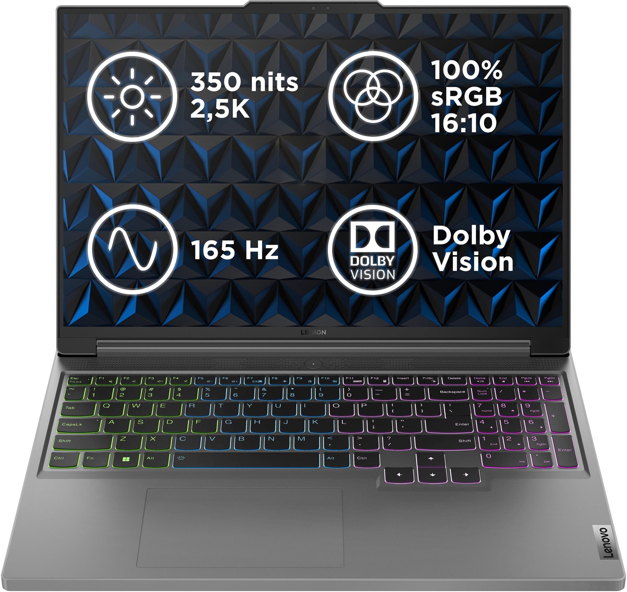 Lenovo Legion Slim 5 16AHP9 Luna Grey kovový + podložka pod myš...