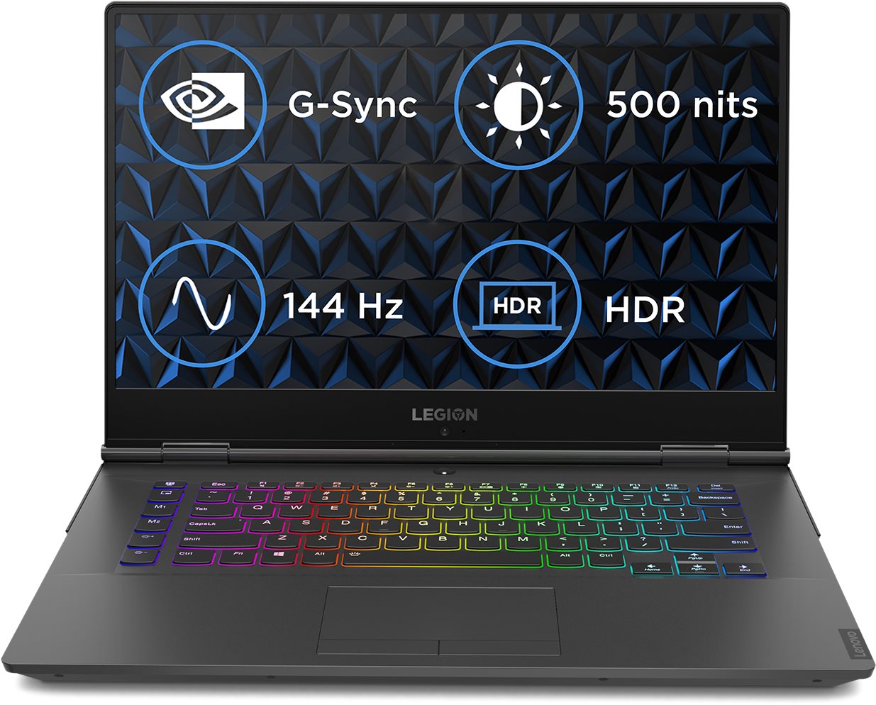Lenovo Legion Y740-15IRHg Black kovový Herný notebook