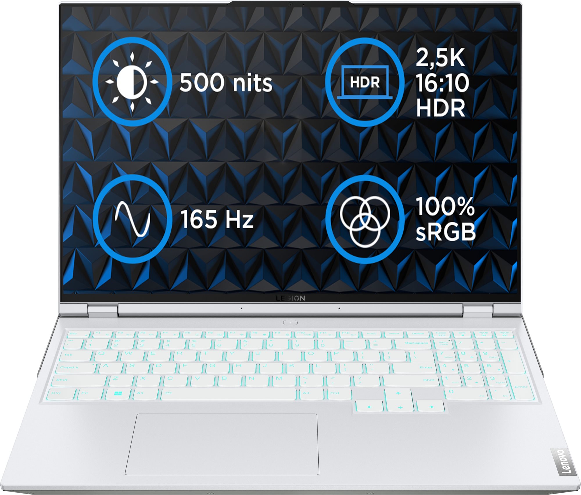 Lenovo Legion 5 Pro 16IAH7H Glacier White kovový Herný notebook
