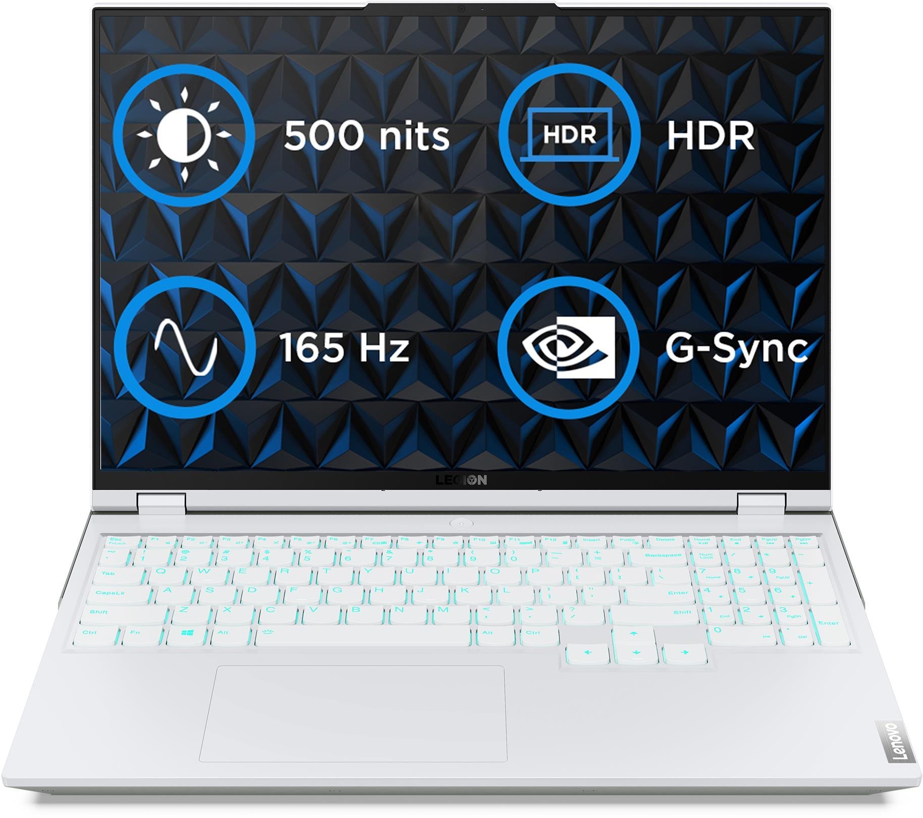 Lenovo Legion 5 Pro 16ITH6H Stingray/Dove grey kovový Herný notebook