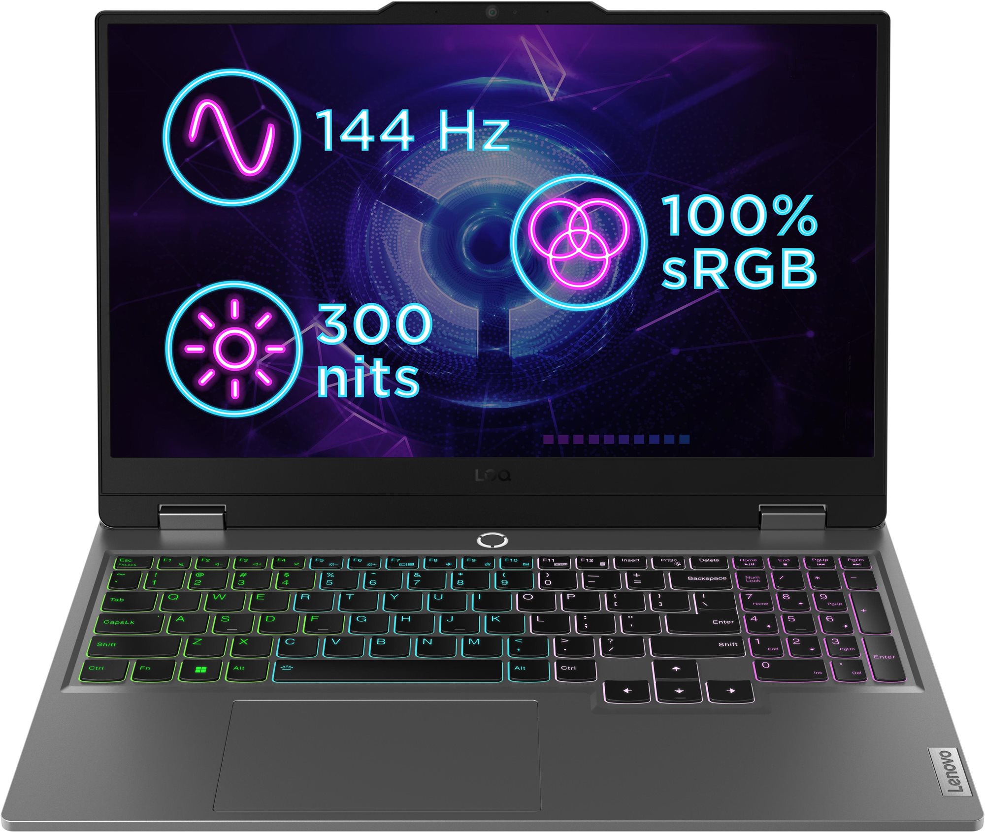 Lenovo LOQ 15IAX9I Luna Grey Herný notebook