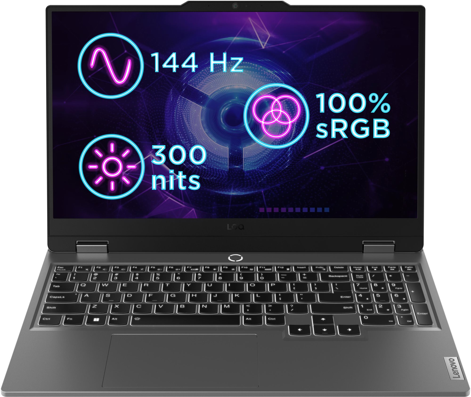Lenovo LOQ 15IRX9 Luna Grey Herný notebook