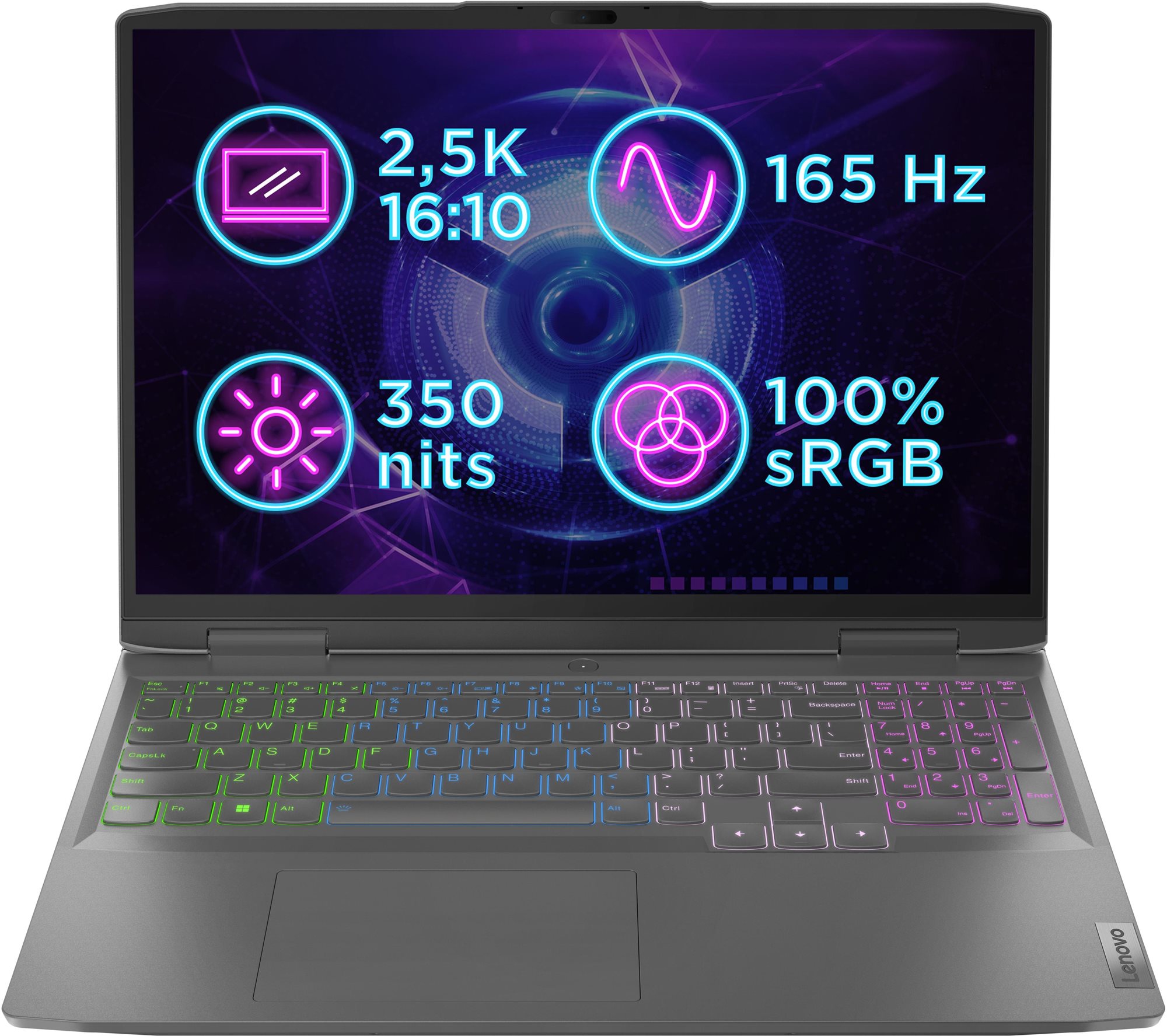 Lenovo LOQ 16IRH8 Storm Grey Herný notebook