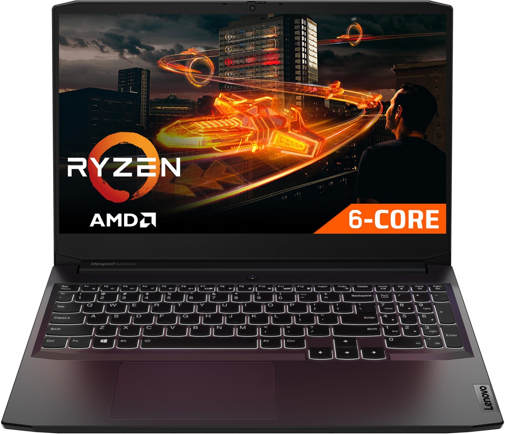 Lenovo IdeaPad Gaming 3 15ACH6 Shadow Black Gamer laptop