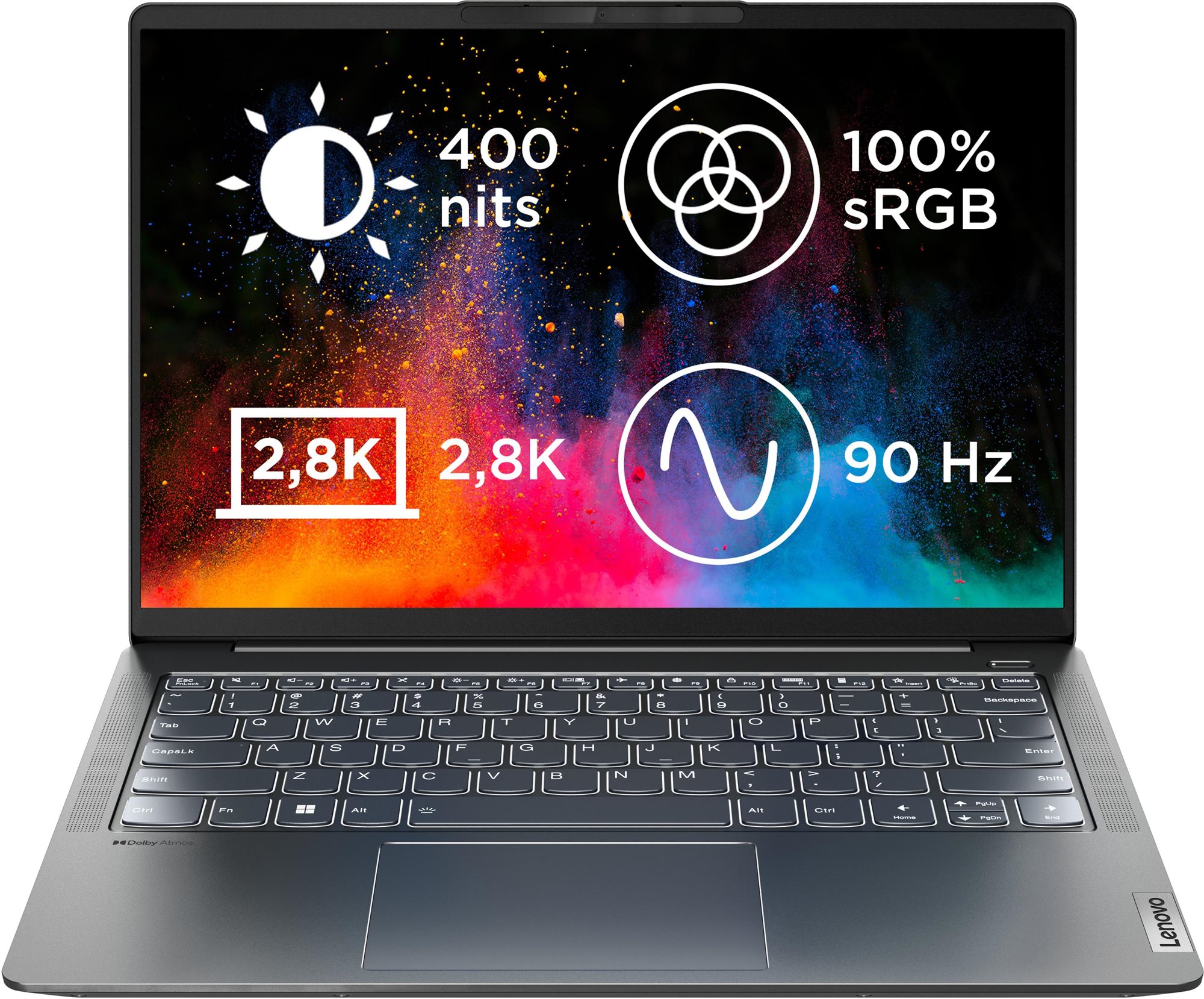 Lenovo IdeaPad 5 Pro 14IAP7 Storm Grey celokovový Notebook