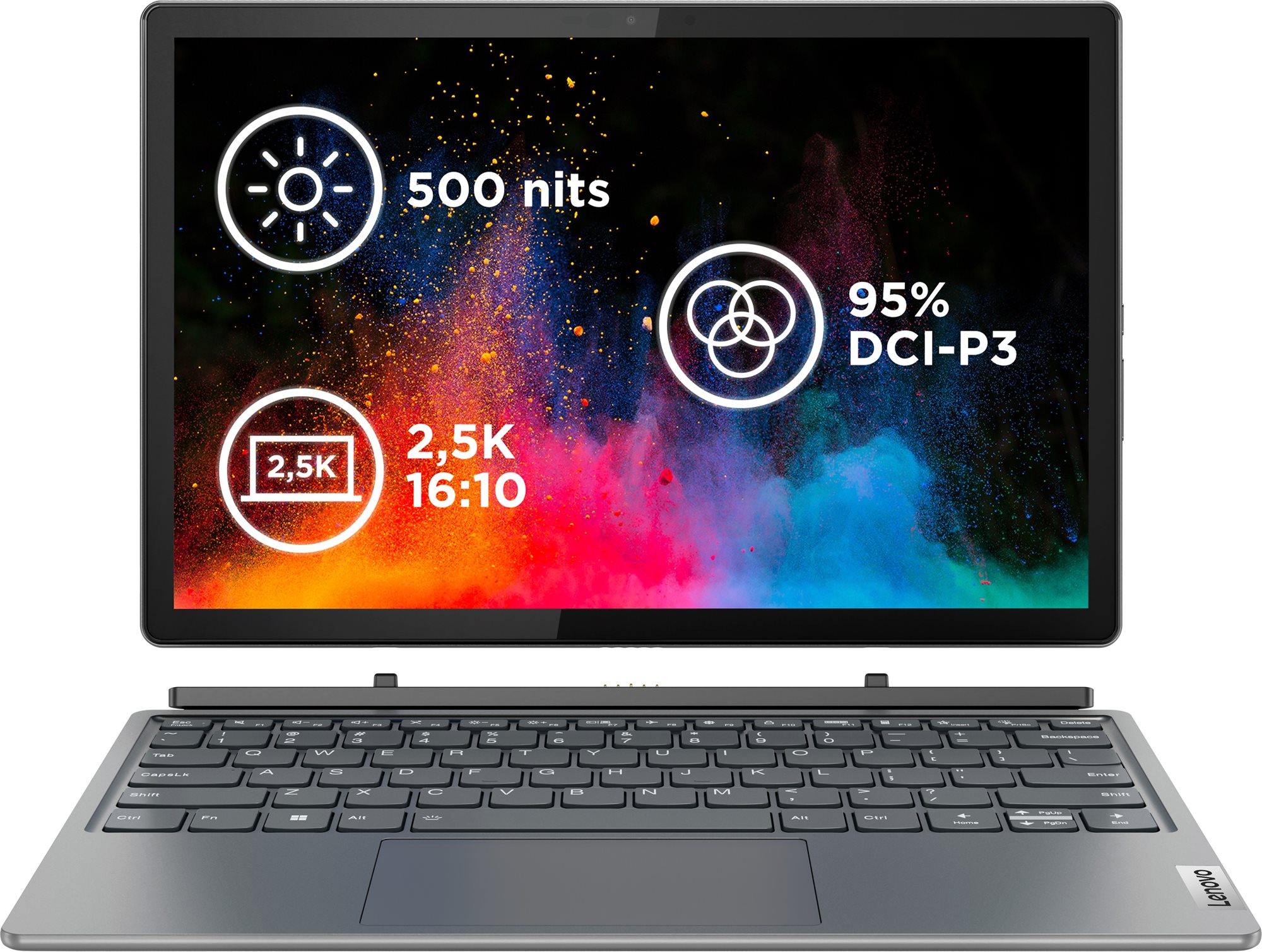 Lenovo IdeaPad Duet 5 12IRU8 Storm Grey + aktivní stylus Lenovo...