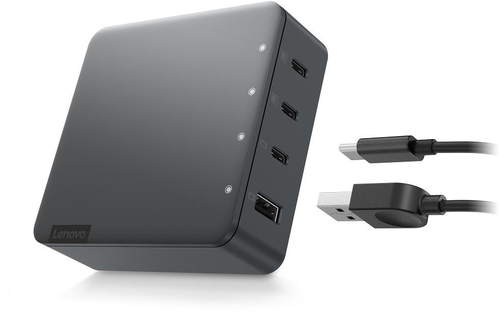 Lenovo Go 130 W Multi-Port Charger Napájací adaptér