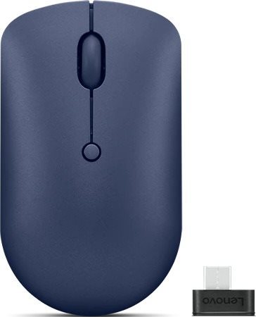 Lenovo 540 USB-C Compact Wireless Mouse (Abyss Blue) Maus