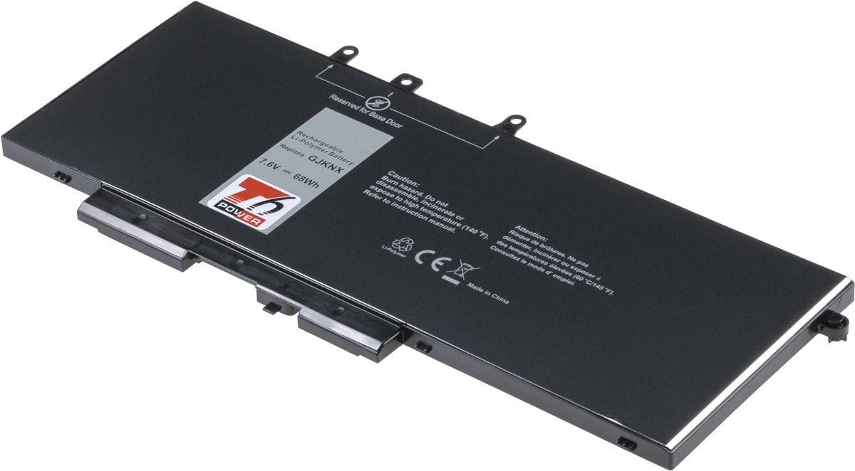 T6 Power pre Dell Latitude 5290, Li-Poly, 7,6 V, 8950 mAh (68 Wh),...