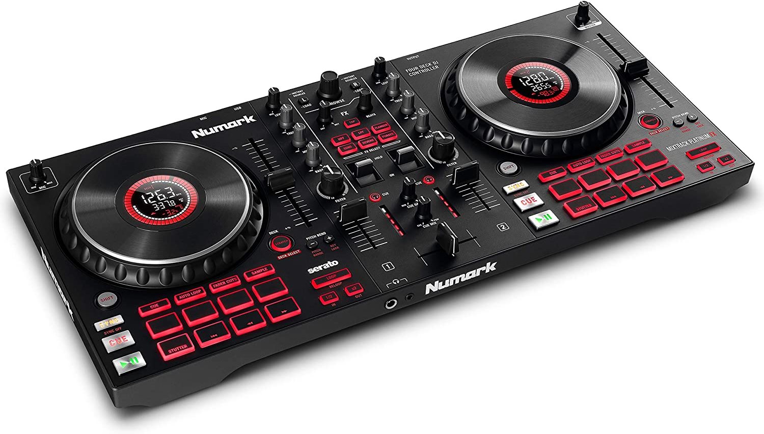Numark Mixtrack Platinum FX DJ-Controller