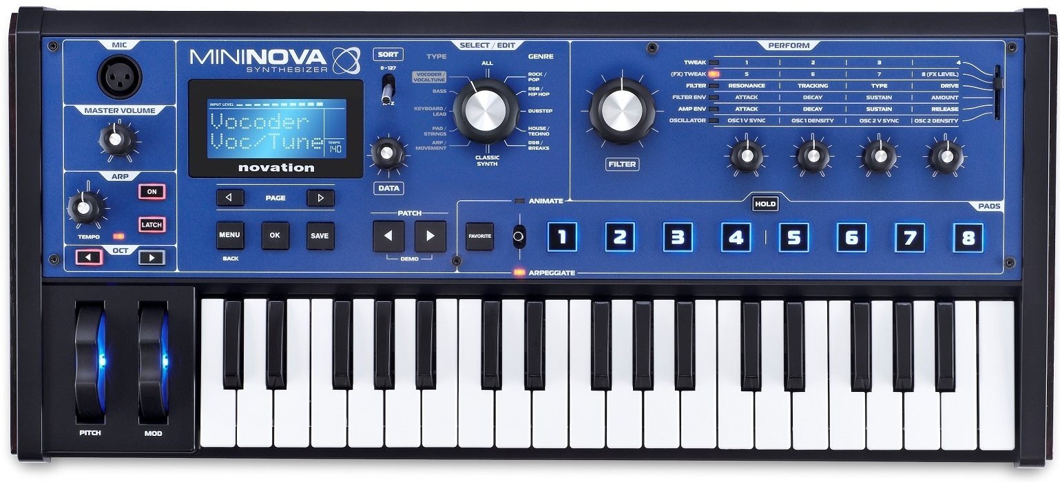 NOVATION miniNOVA Syntetizátor