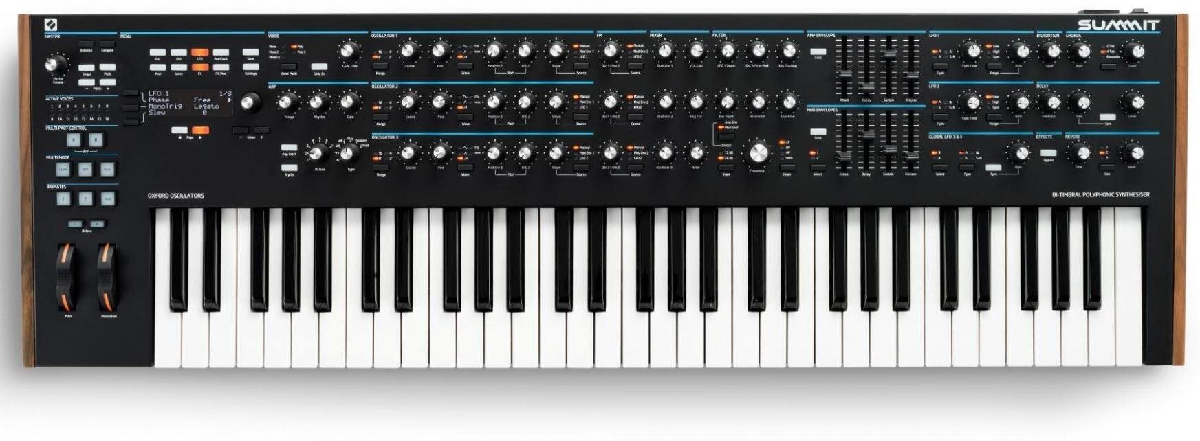 NOVATION Summit Syntetizátor