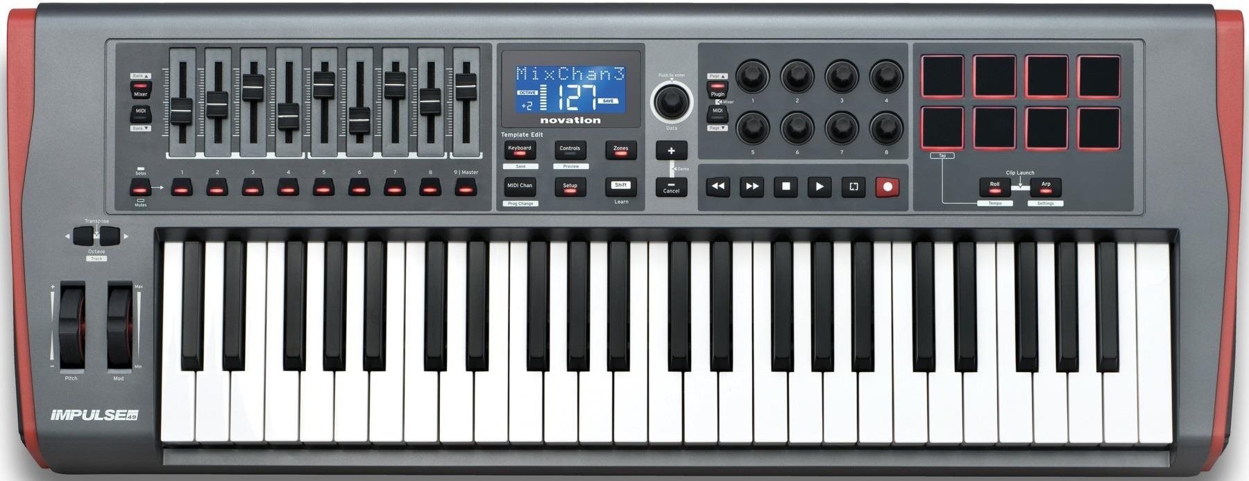 NOVATION Impulse 49 MIDI-Keyboard