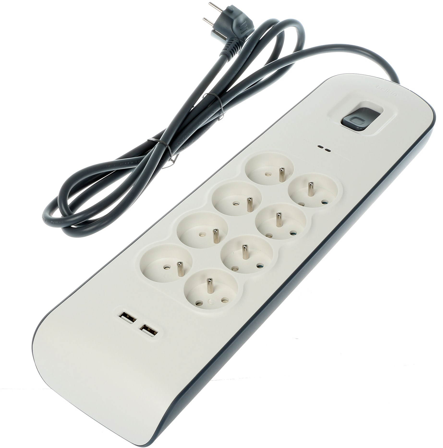 Belkin 8fach Überspannungsschutz-Steckdosenleiste mit...