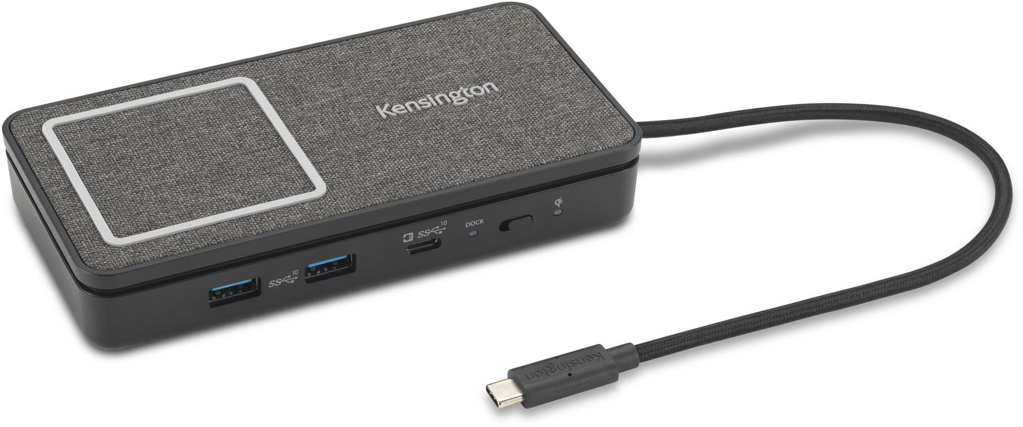 Kensington SD1700p USB-C Dual 4K Portable Docking Station with Qi...