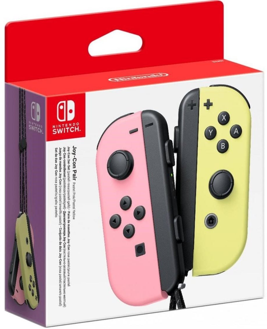 Nintendo Switch Joy-Con kontroller Pastel Pink/Yellow Kontroller