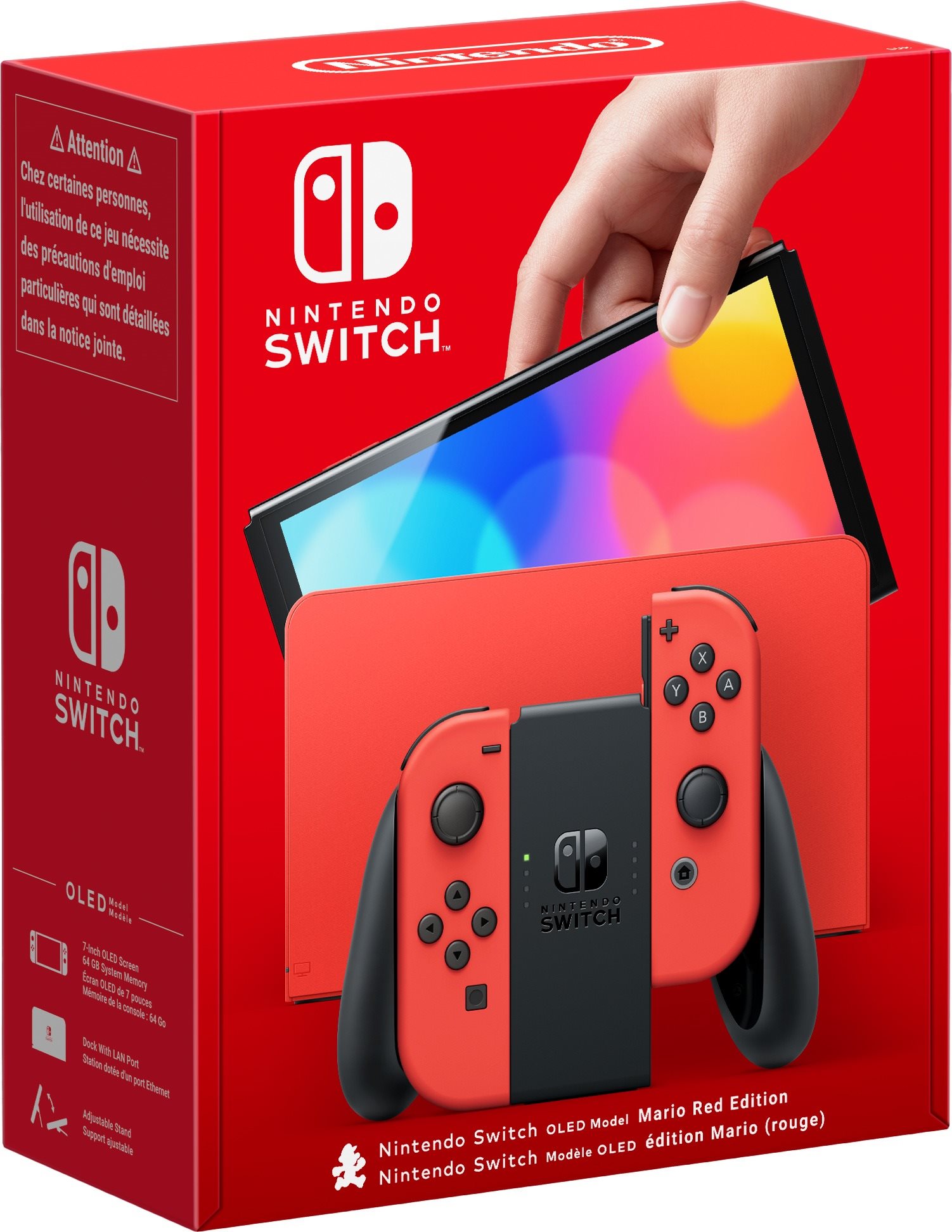 Nintendo Switch (OLED-Modell) Mario Red Edition Spielekonsole