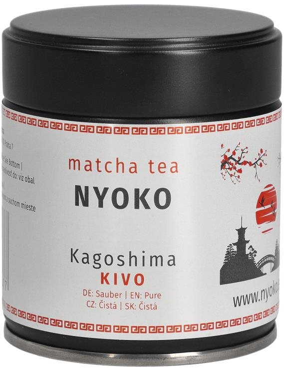 Nyoko Japan Matcha Kagoshima Kivo v dóze zelený čaj Čaj