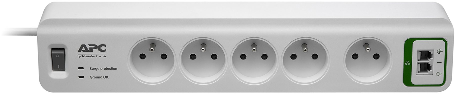APC Essential SurgeArrest, 5 prises avec protection de la ligne...