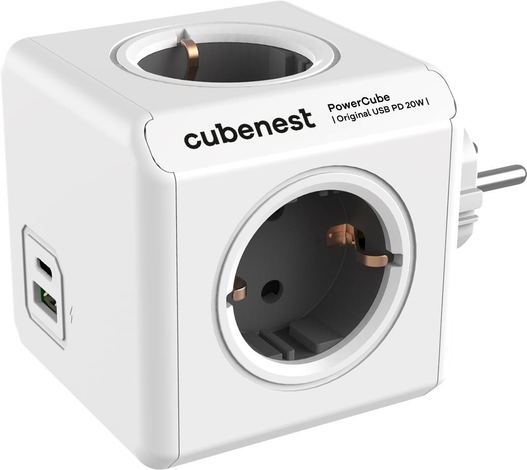 Cubenest Powercube Original USB PD 20W, A+C, 4x aljzat,...