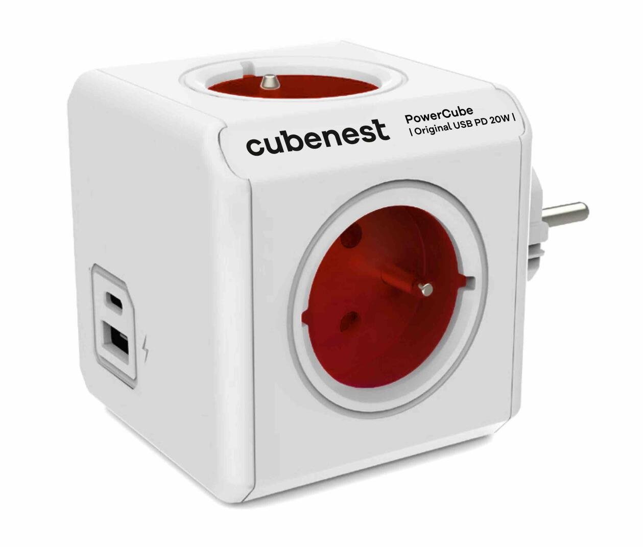 Cubenest Powercube Original USB PD 20W, A+C, 4x csatlakozó,...