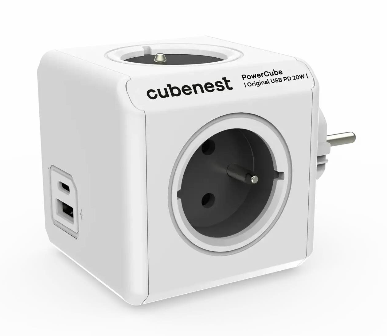 Cubenest Powercube Original USB PD 20W, A+C, 4x aljzat,...