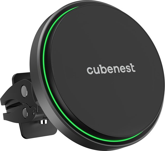 PowerCube CubeNest S1C0 bezdrôtová magnetická nabíjačka a držiak do...