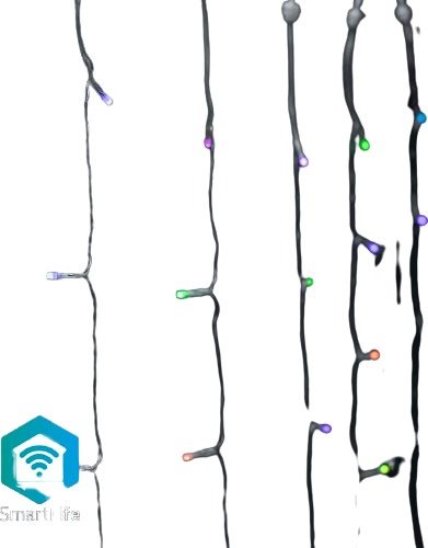NEDIS WiFi smart dekoratívne LED WIFILXC01C180 Svetelná reťaz